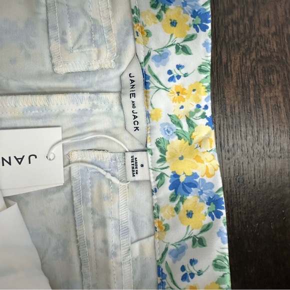 Janie and Jack Floral Sateen Pant - Picture 3 of 4